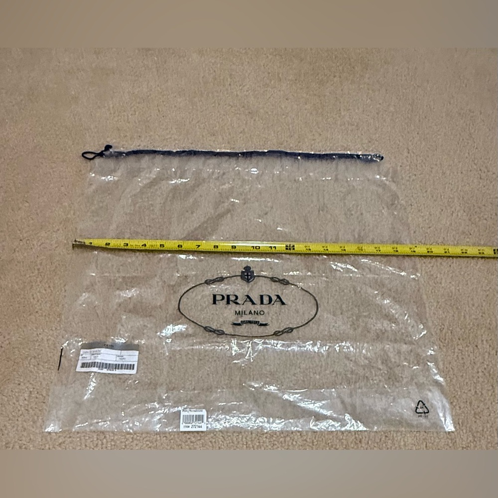 Prada Clear Dust Bag